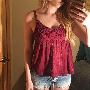 Chrochet tank top